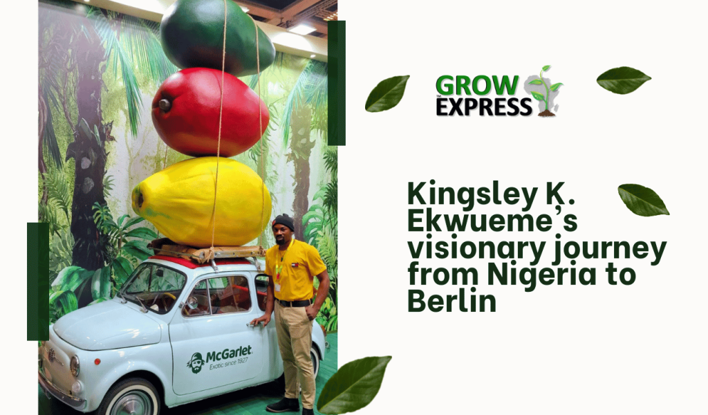 GrowExpress - Kingsley visiting Berlin